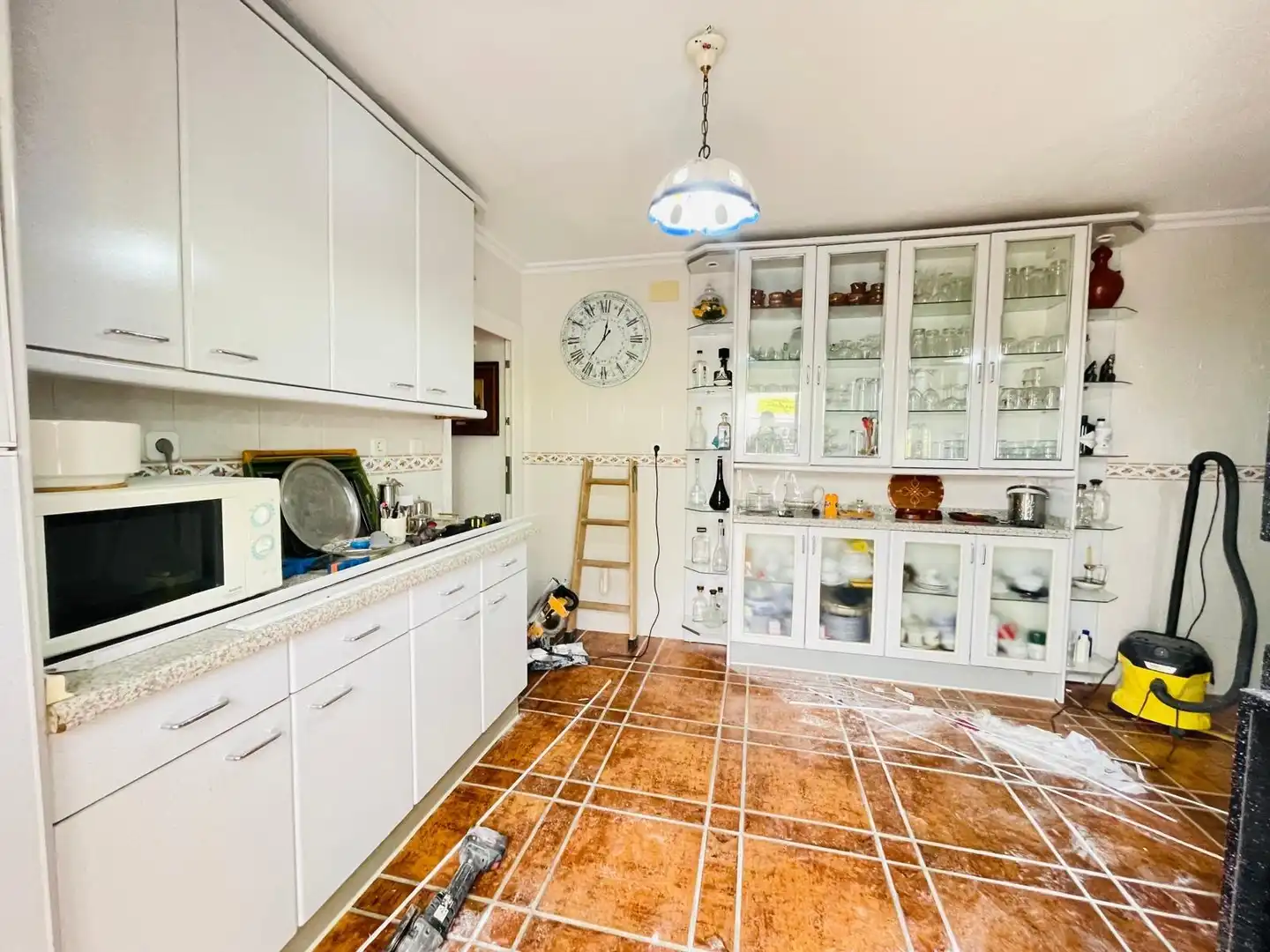 Cocina de Casa o chalet en venta en Casar de Cáceres con Aire acondicionado, Jardín privado y Terraza