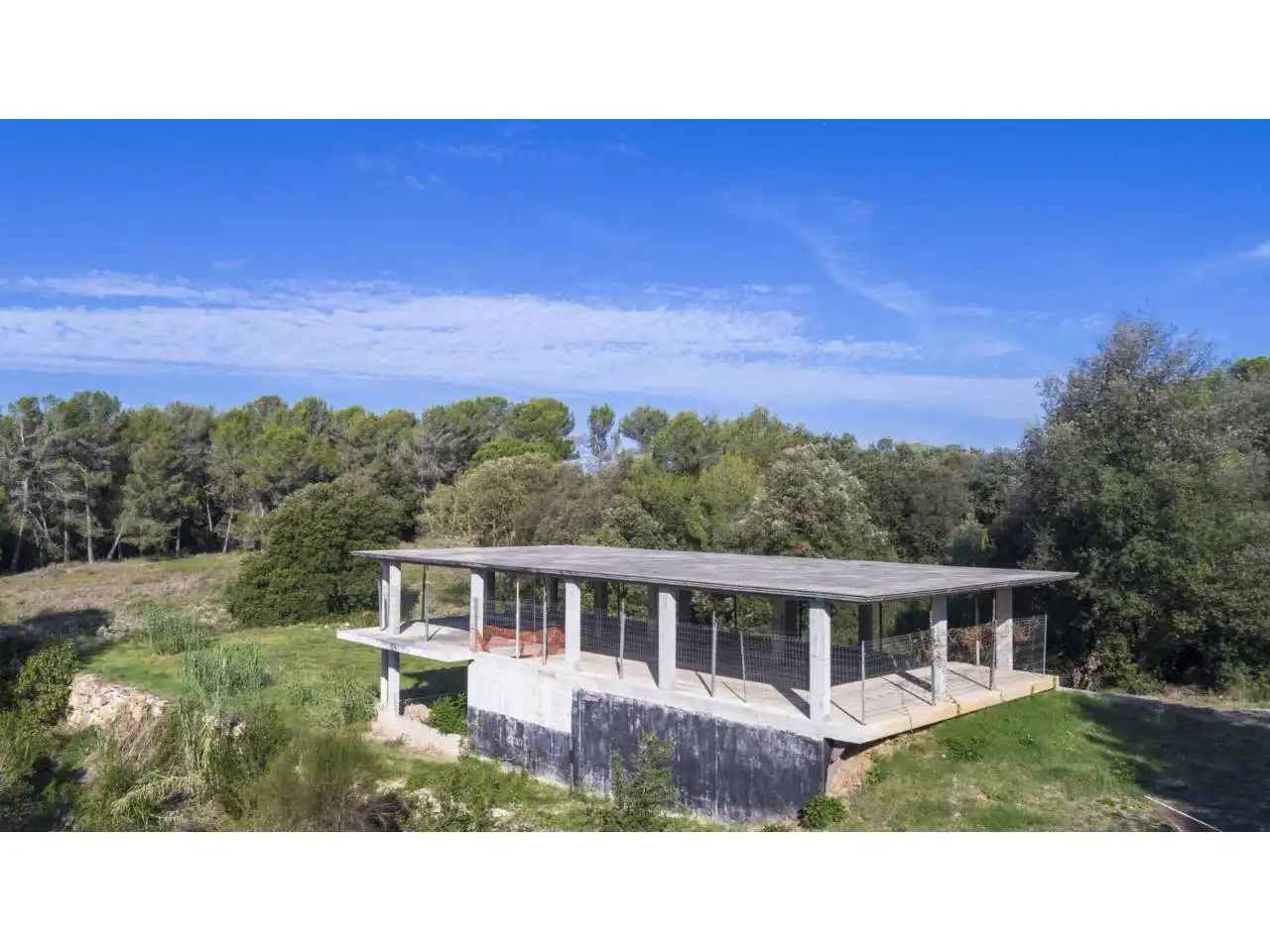 Vista exterior de Casa o xalet en venda en Sant Julià de Ramis amb Jardí privat