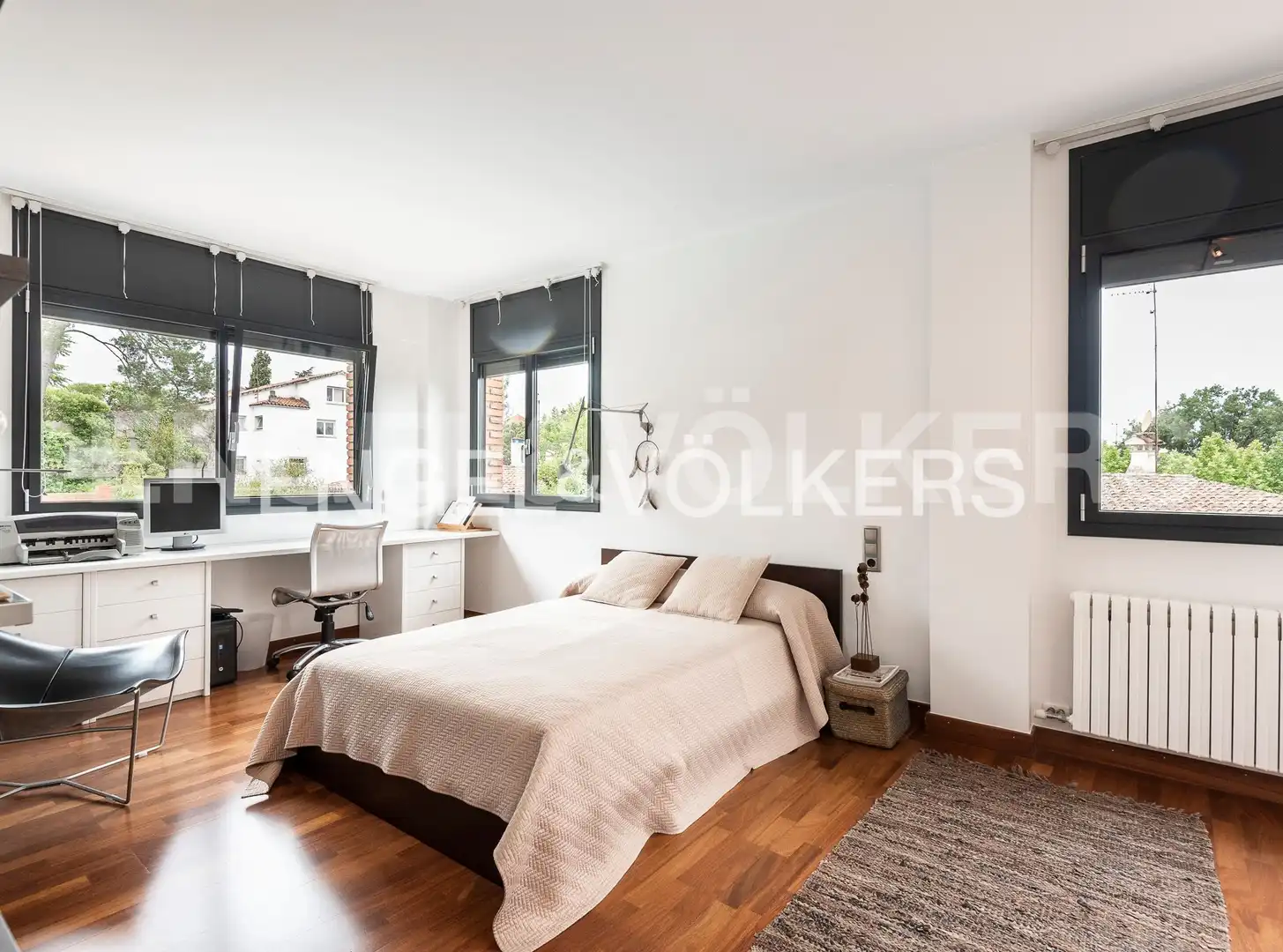 Bedroom of Houses for sale in Sant Cugat del Vallès  with Air Conditioner, Heating and Private garden