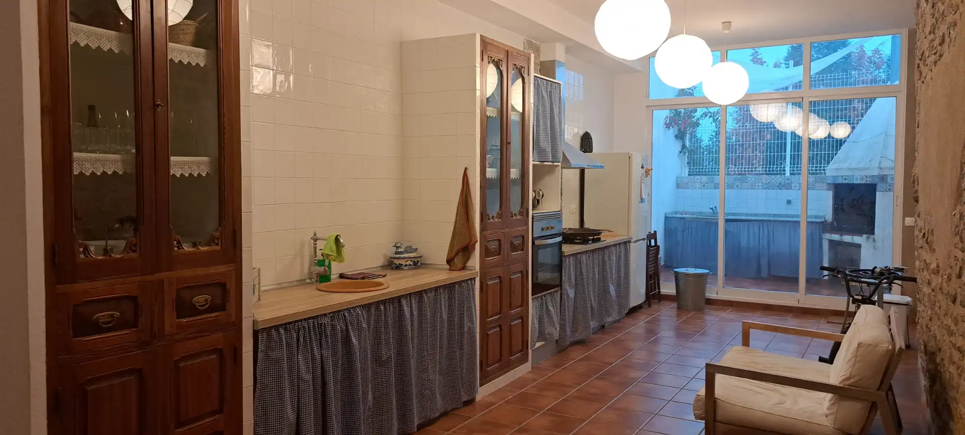 Kitchen of Houses for sale in Sueras / Suera  with Terrace, Furnished and Oven