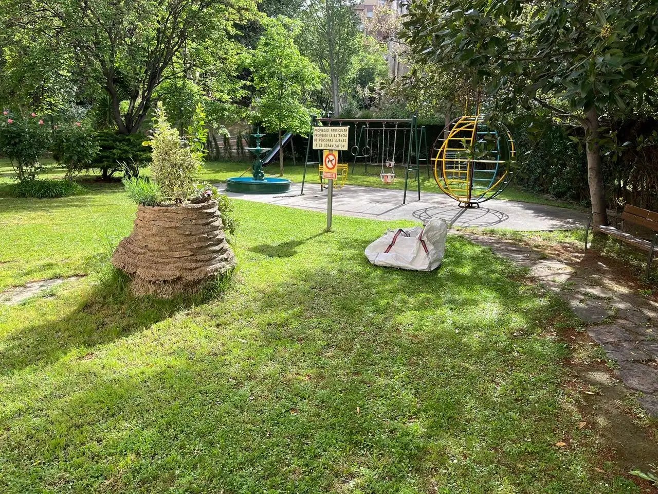 Jardín de Piso en venta en Zaragoza con Aire acondicionado, Calefacción y Parquet