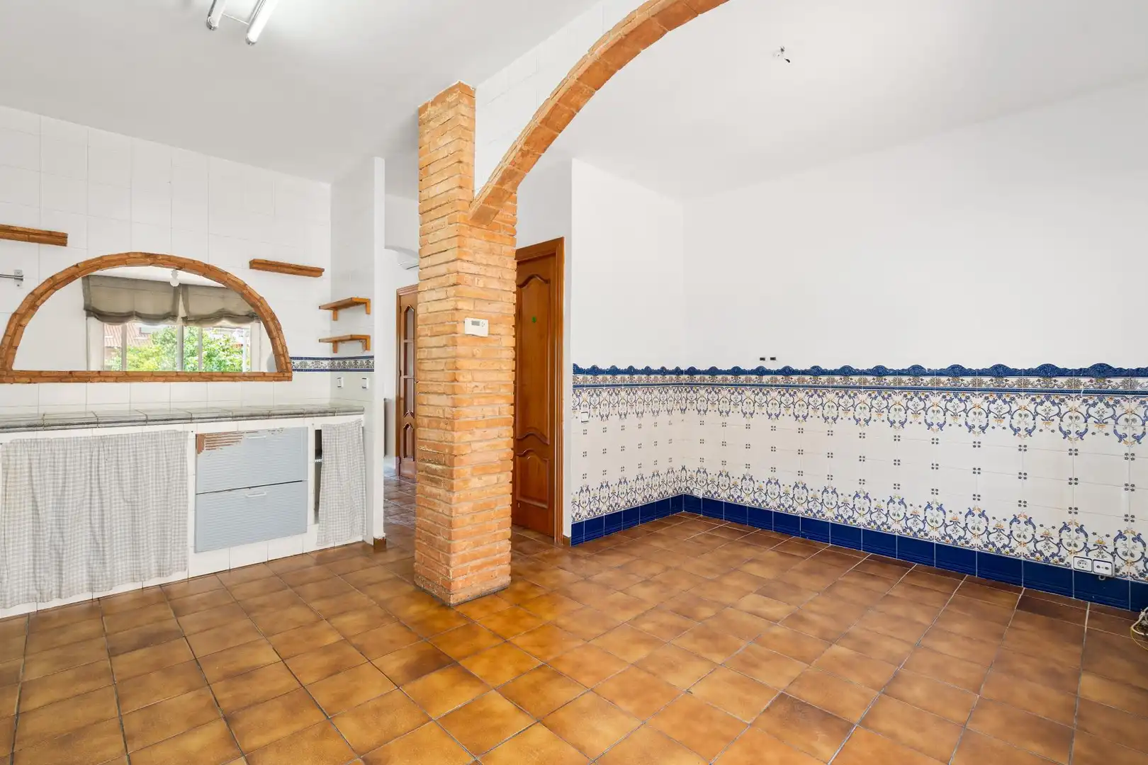 Cocina de Casa adosada en venta en La Palma de Cervelló con Calefacción, Jardín privado y Terraza