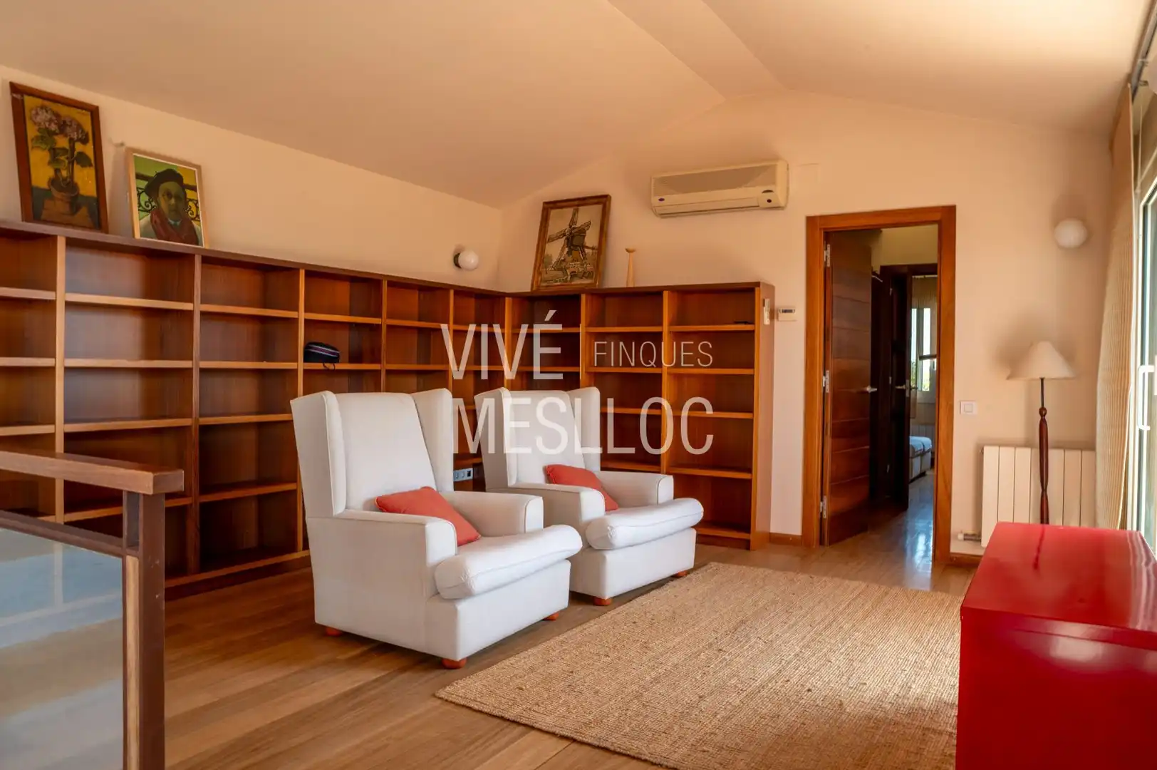 Sala d'estar de Casa o xalet de lloguer en El Masnou amb Calefacció i Terrassa
