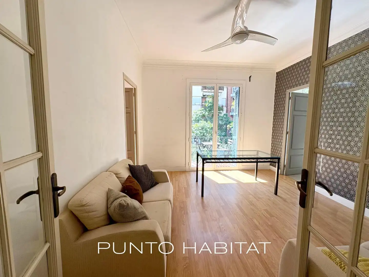 Sala de estar de Piso en venta en Barcelona con Aire acondicionado, Parquet y Trastero