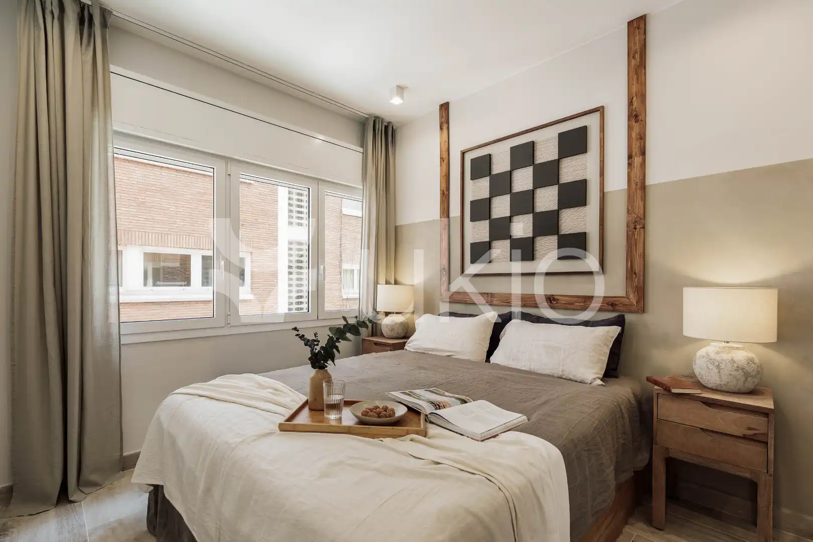 Bedroom of Apartments for rent in Barcelona  with Air Conditioner, Heating and Terrace