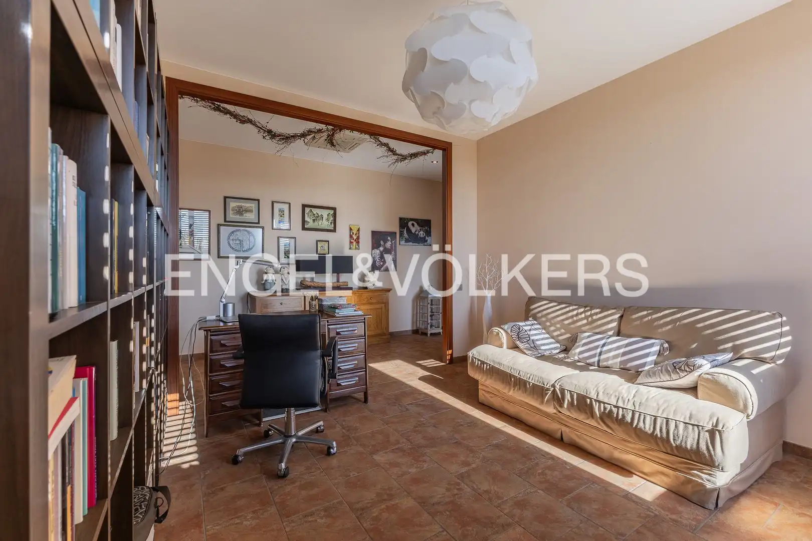 Living room of Houses for sale in Les Franqueses del Vallès  with Air Conditioner, Heating and Private garden