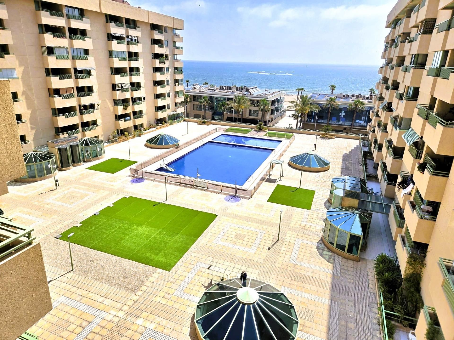 Swimming pool of Apartment for sale in Alboraya  with Air Conditioner, Heating and Private garden