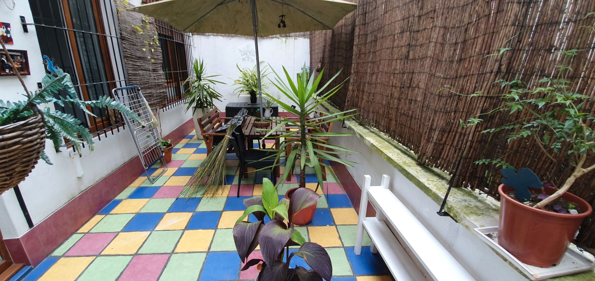 Terrace of Flat to rent in Bilbao   with Heating, Terrace and Furnished