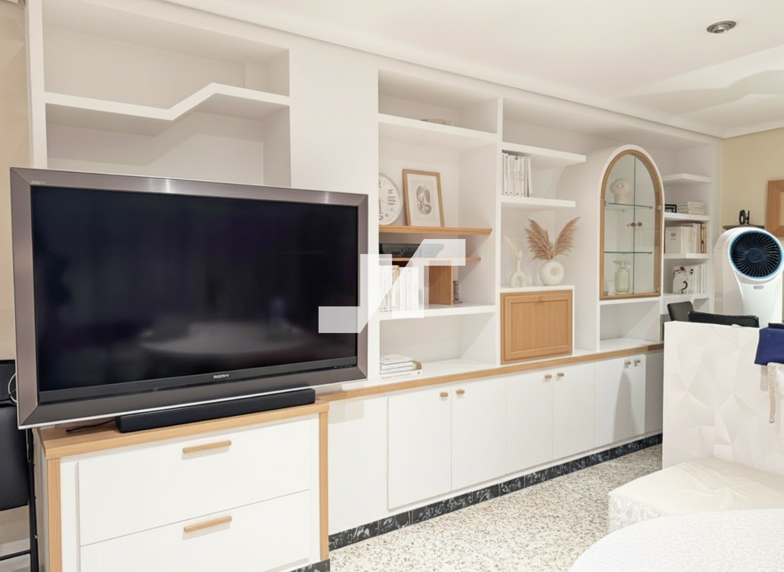 Living room of Flat for sale in Vila-real  with Air Conditioner and Terrace