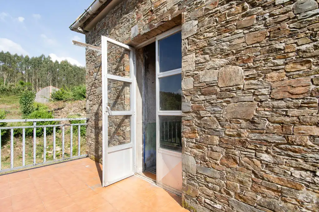 Terrassa de Casa o xalet en venda en Monfero