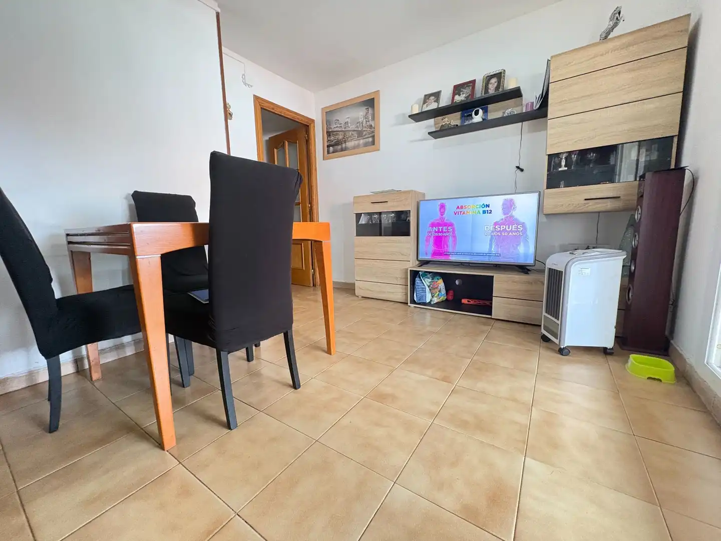 Sala d'estar de Àtic en venda en Sant Adrià de Besòs amb Calefacció i Terrassa