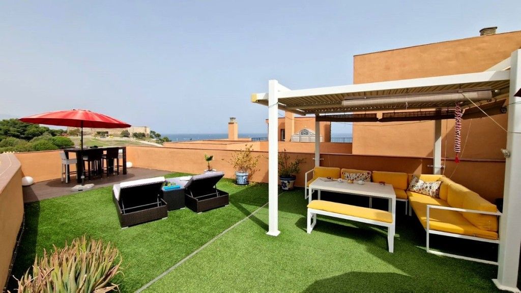 Terrace of Attic for sale in Fuengirola  with Air Conditioner, Terrace and Furnished