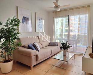 Living room of Flat to rent in La Pobla de Farnals  with Air Conditioner, Heating and Private garden