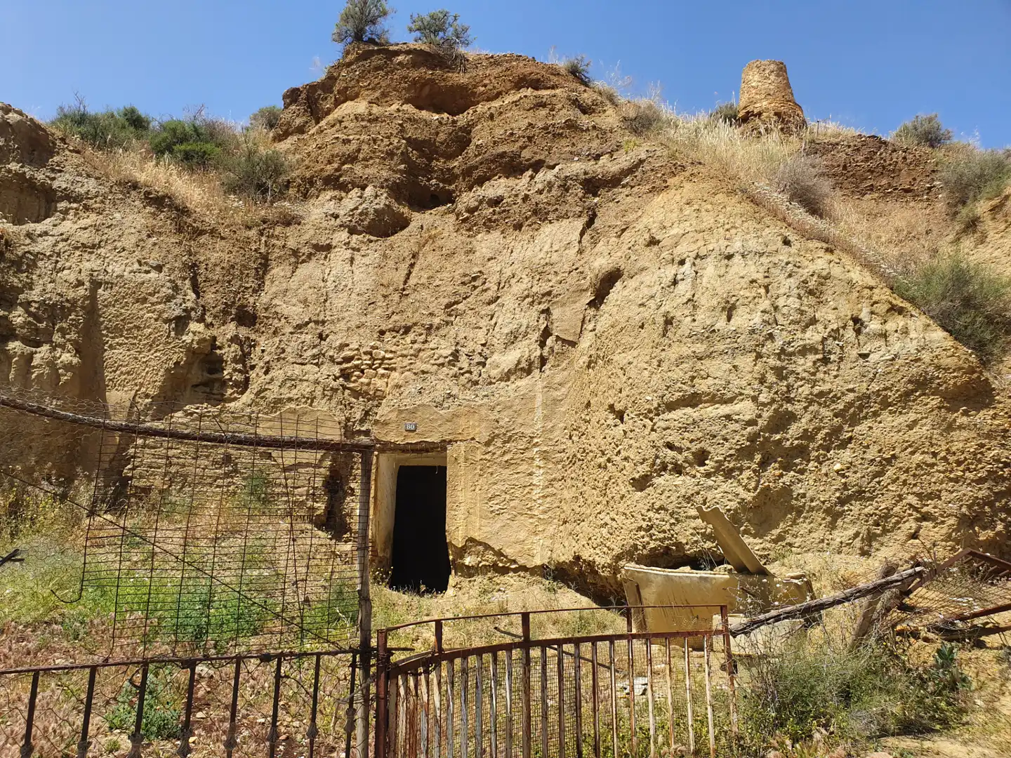 Vista exterior de Casa o xalet en venda en Guadix