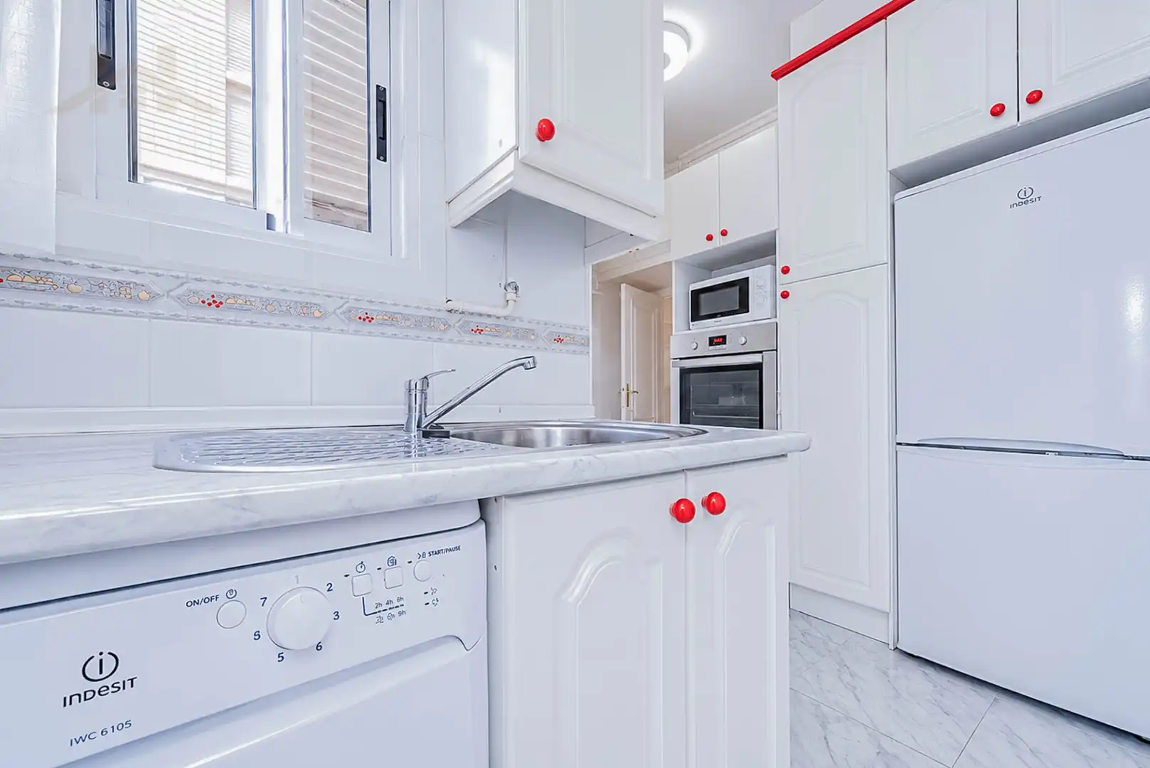 Cocina de Piso en venta en Madrid con Calefacción, Parquet y Amueblado