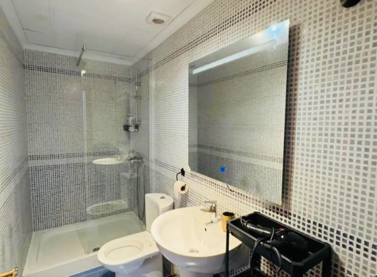Baño de Apartamento en venta en Calpe / Calp con Aire acondicionado, Calefacción y Terraza