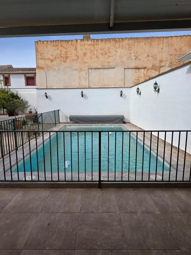 Swimming pool of Houses for sale in Ventas de Huelma  with Air Conditioner, Heating and Private garden