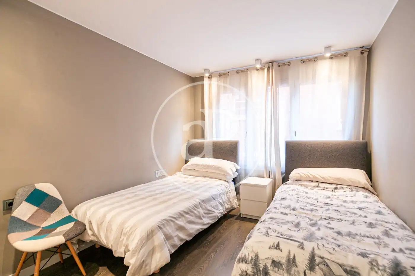 Bedroom of Flat for sale in Barcelona  with Air Conditioner, Heating and Terrace