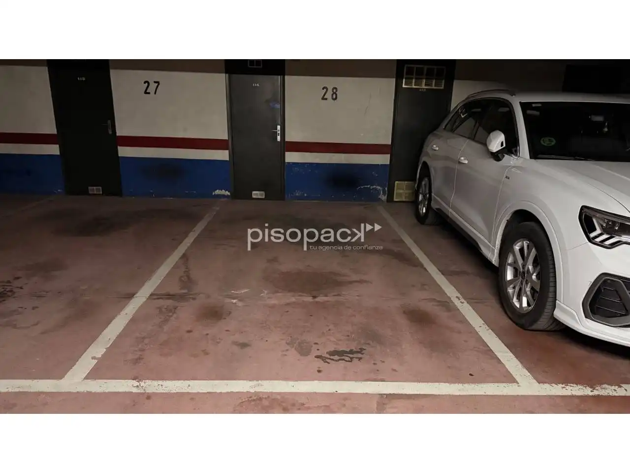 Parking of Flat for sale in  Pamplona / Iruña  with Heating, Terrace and Storage room