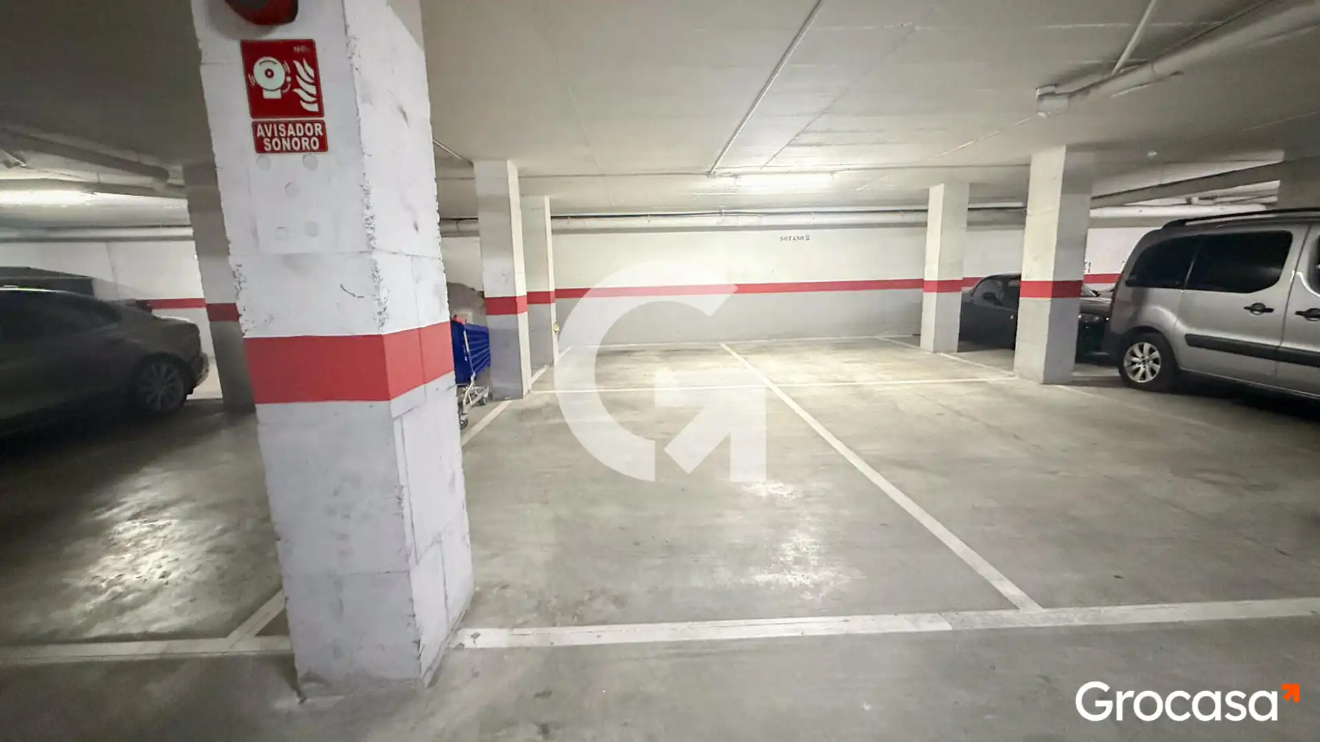 Parking of Flat for sale in Torremolinos  with Air Conditioner, Heating and Terrace