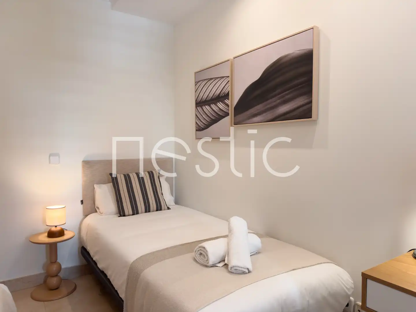 Habitación de Apartamento de alquiler en Madrid con Aire acondicionado, Calefacción y Terraza