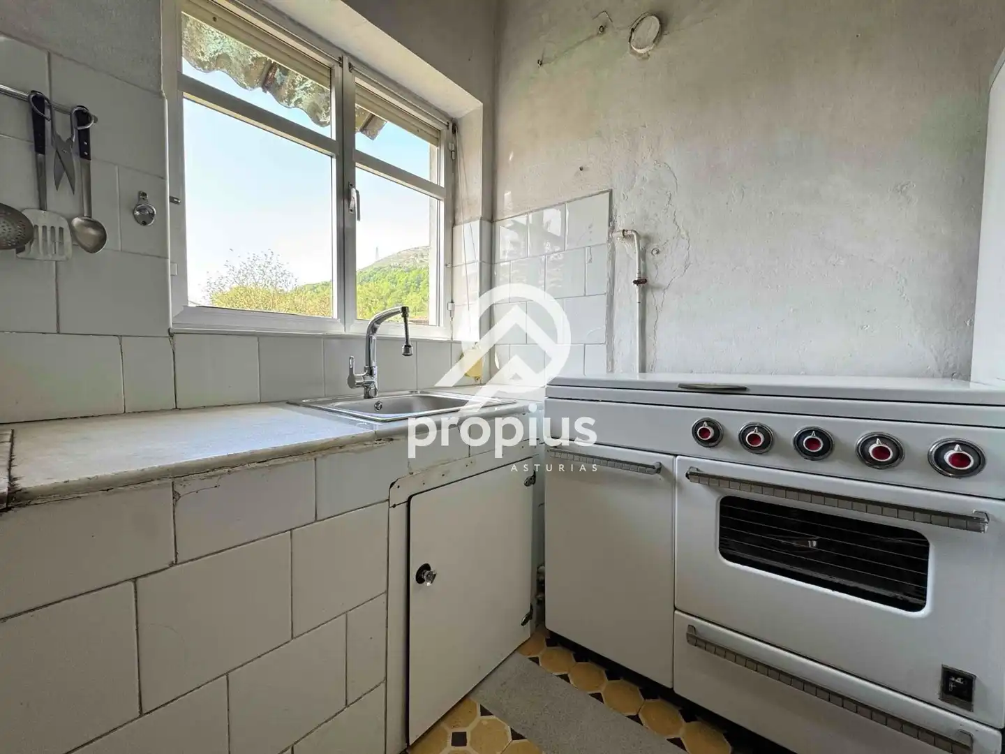 Kitchen of Flat for sale in Piloña  with Heating, Storage room and Balcony