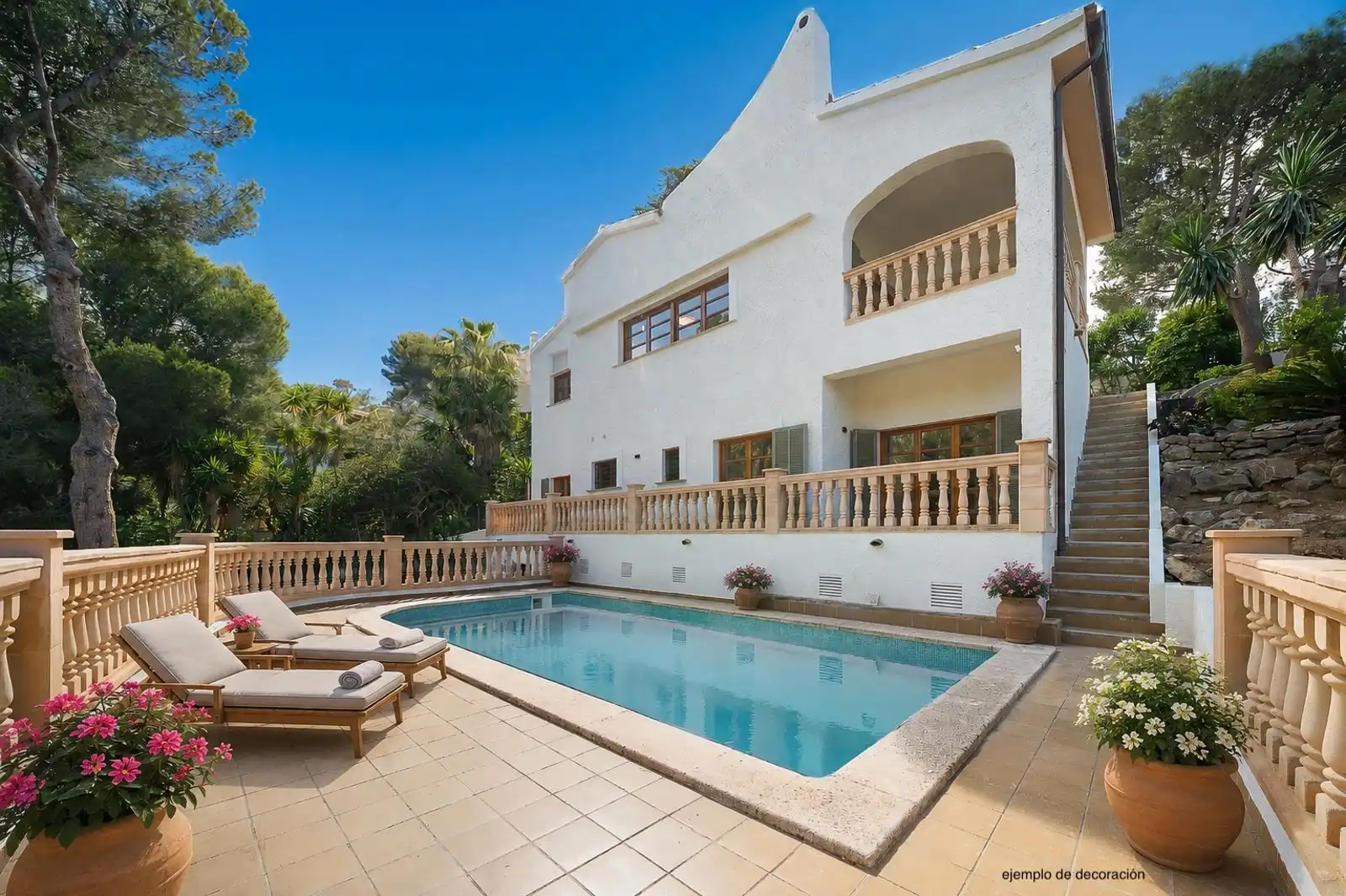 Exterior view of Houses for sale in Calvià  with Air Conditioner, Heating and Private garden
