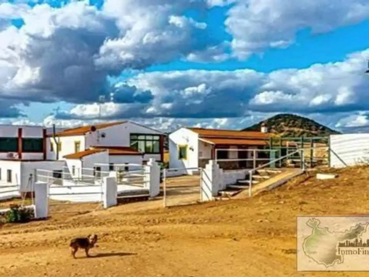 Vista exterior de Finca rústica en venta en Higuera de Vargas con Aire acondicionado, Jardín privado y Terraza