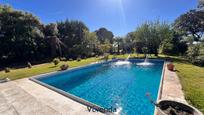 Swimming pool of House or chalet for sale in San Román de los Montes  with Air Conditioner, Heating and Private garden