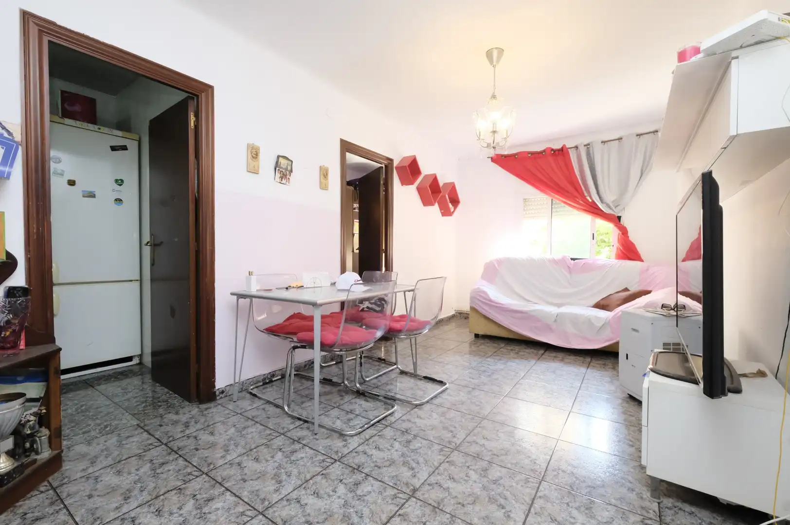 Sala de estar de Piso en venta en Barcelona con Calefacción