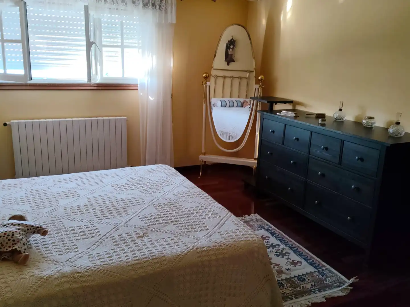 Bedroom of Attic for rent in Ribeira  with Heating, Private garden and Parquet flooring