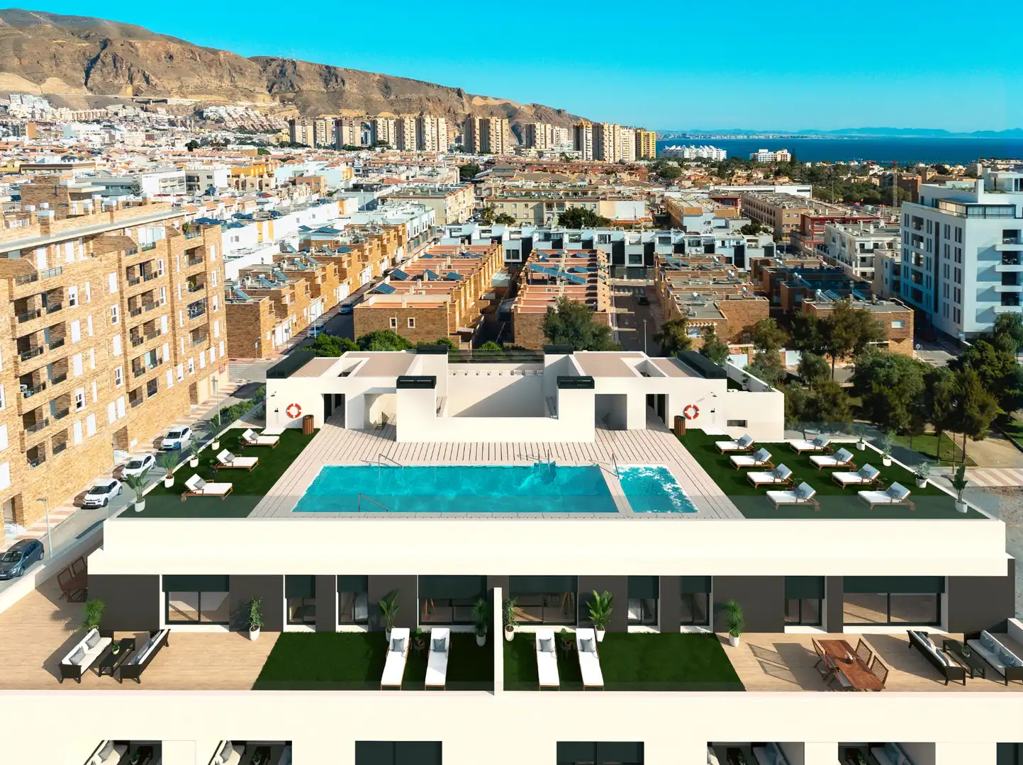 Planta baixa en venda a Calle Troya, Aguadulce Sur