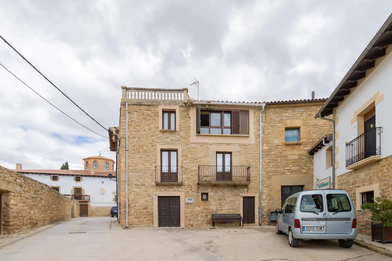 Vista exterior de Casa o chalet en venta en Beire con Trastero y Balcón