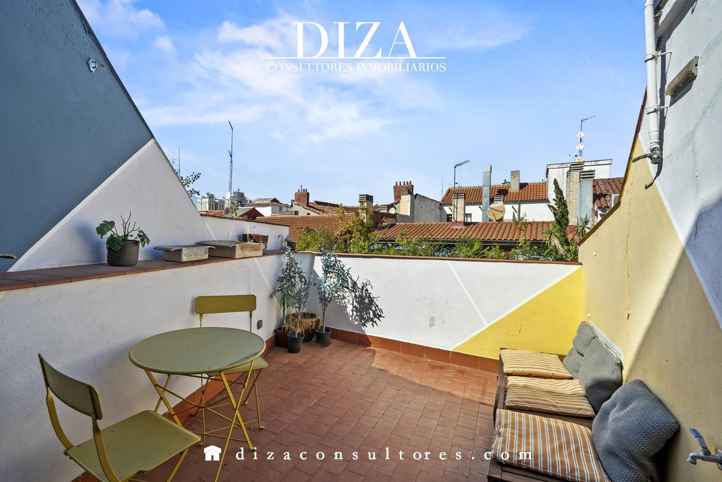 Terrace of Attic for sale in  Madrid Capital  with Air Conditioner, Heating and Terrace