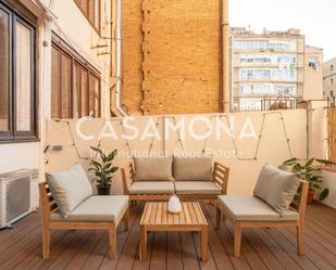 Terrace of Apartment to rent in  Barcelona Capital  with Air Conditioner, Heating and Terrace