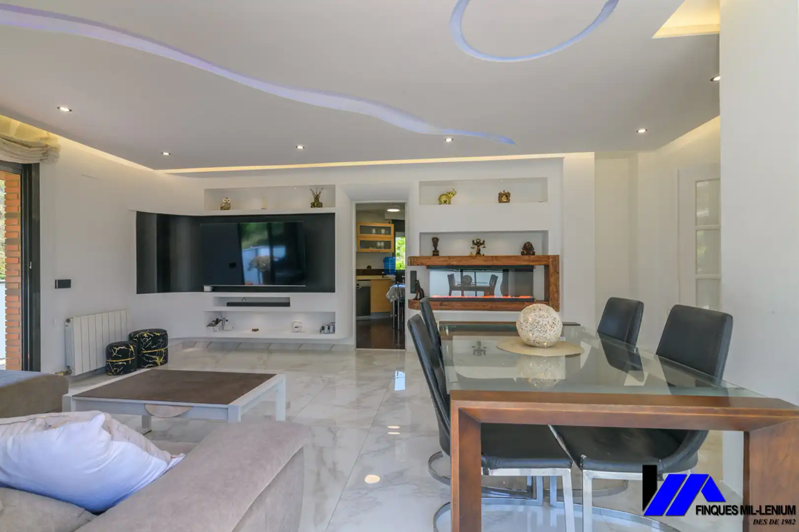 Sala de estar de Dúplex en venta en Gavà con Aire acondicionado, Calefacción y Parquet