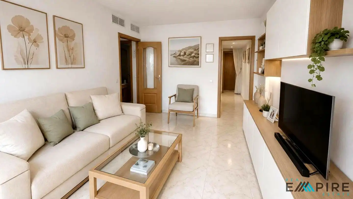 Sala d'estar de Pis en venda en Parla amb Aire condicionat, Calefacció i Terrassa