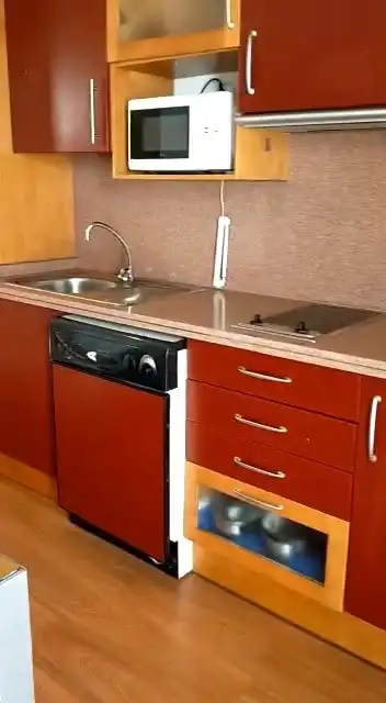 Kitchen of Attic for rent in Granada  with Air Conditioner, Terrace and Furnished