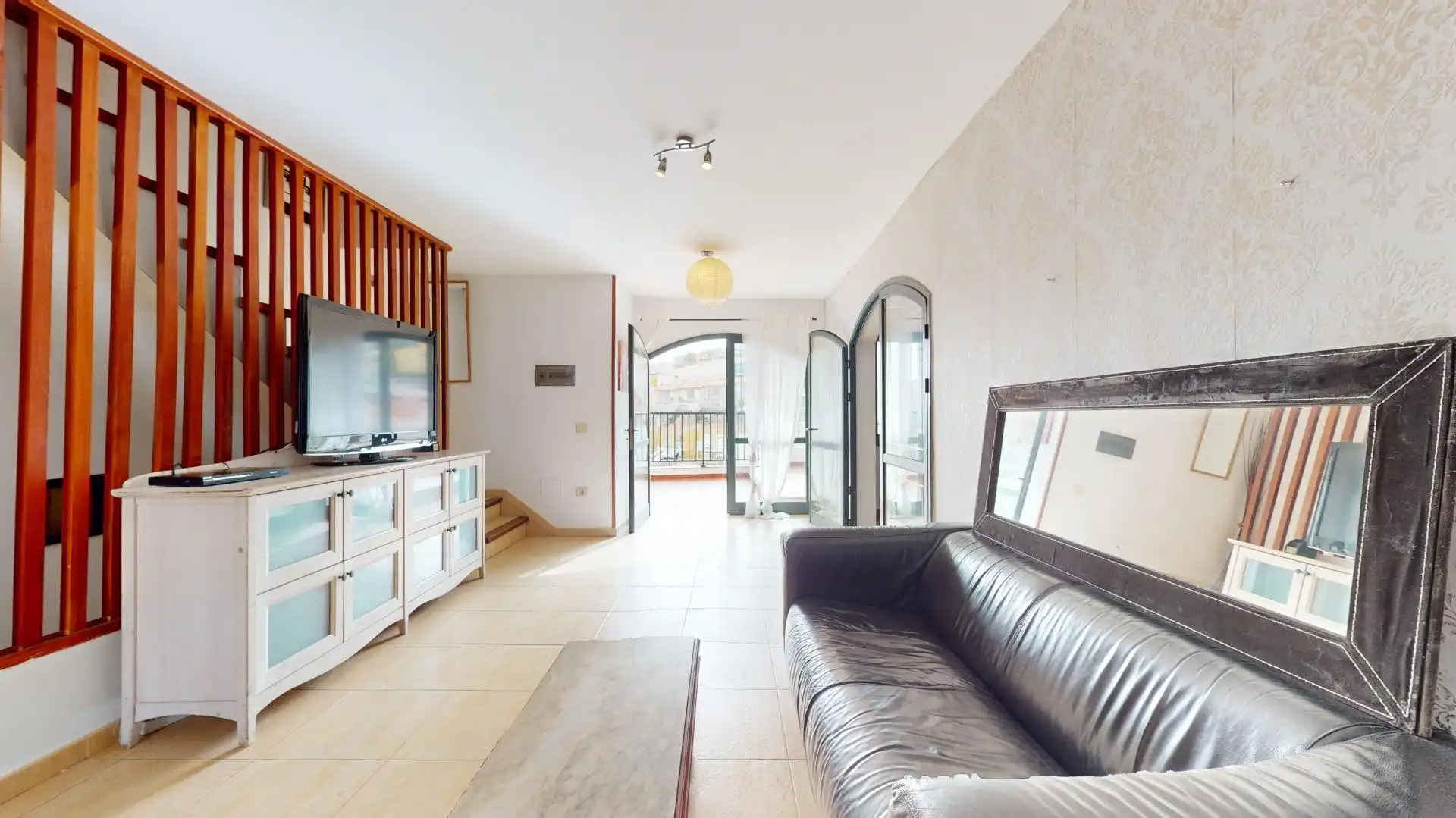 Living room of Detached homes for sale in Mogán  with Terrace, Furnished and Balcony