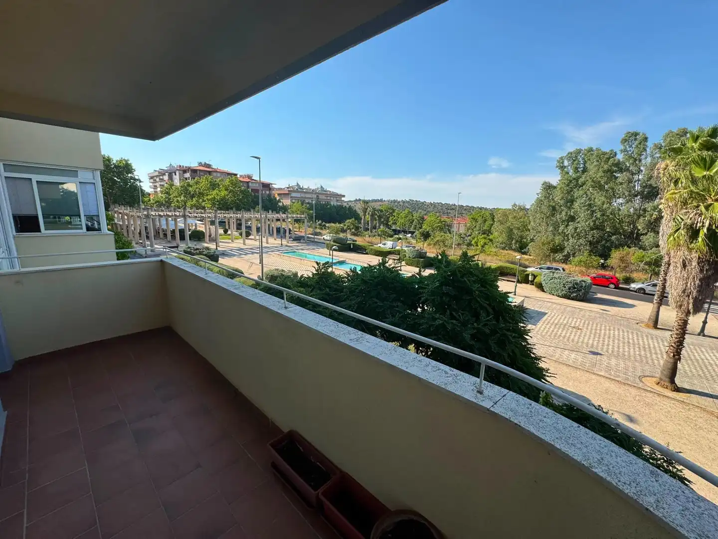 Terraza de Piso de alquiler en Cáceres con Calefacción, Terraza y Amueblado