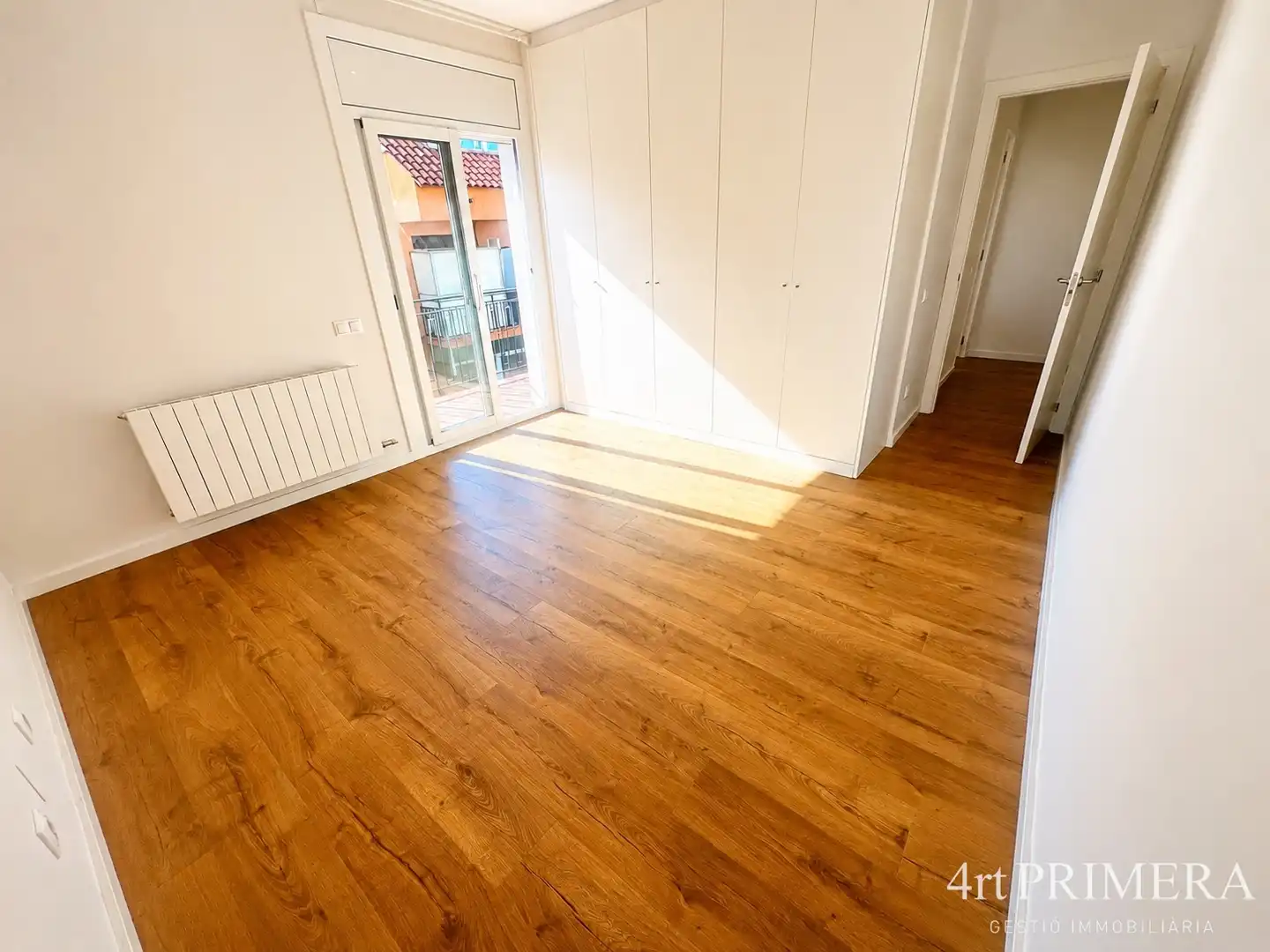 Schlafzimmer von Wohnung zum Verkauf in Granollers mit Heizung, Parkett und Ofen