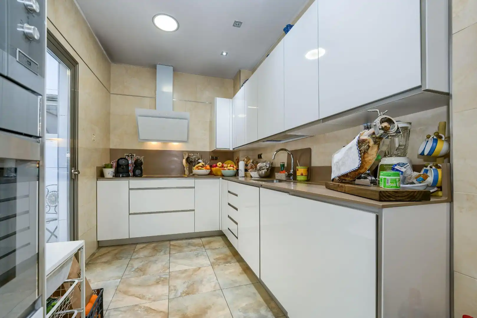 Cocina de Casa o chalet en venta en Bormujos con Aire acondicionado, Terraza y Trastero