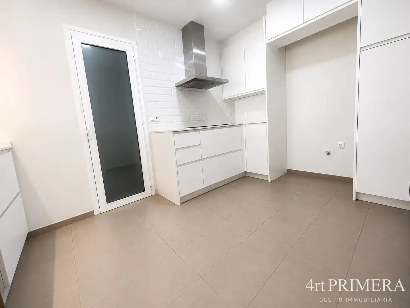 Küche von Wohnung zum Verkauf in Granollers mit Heizung, Parkett und Ofen