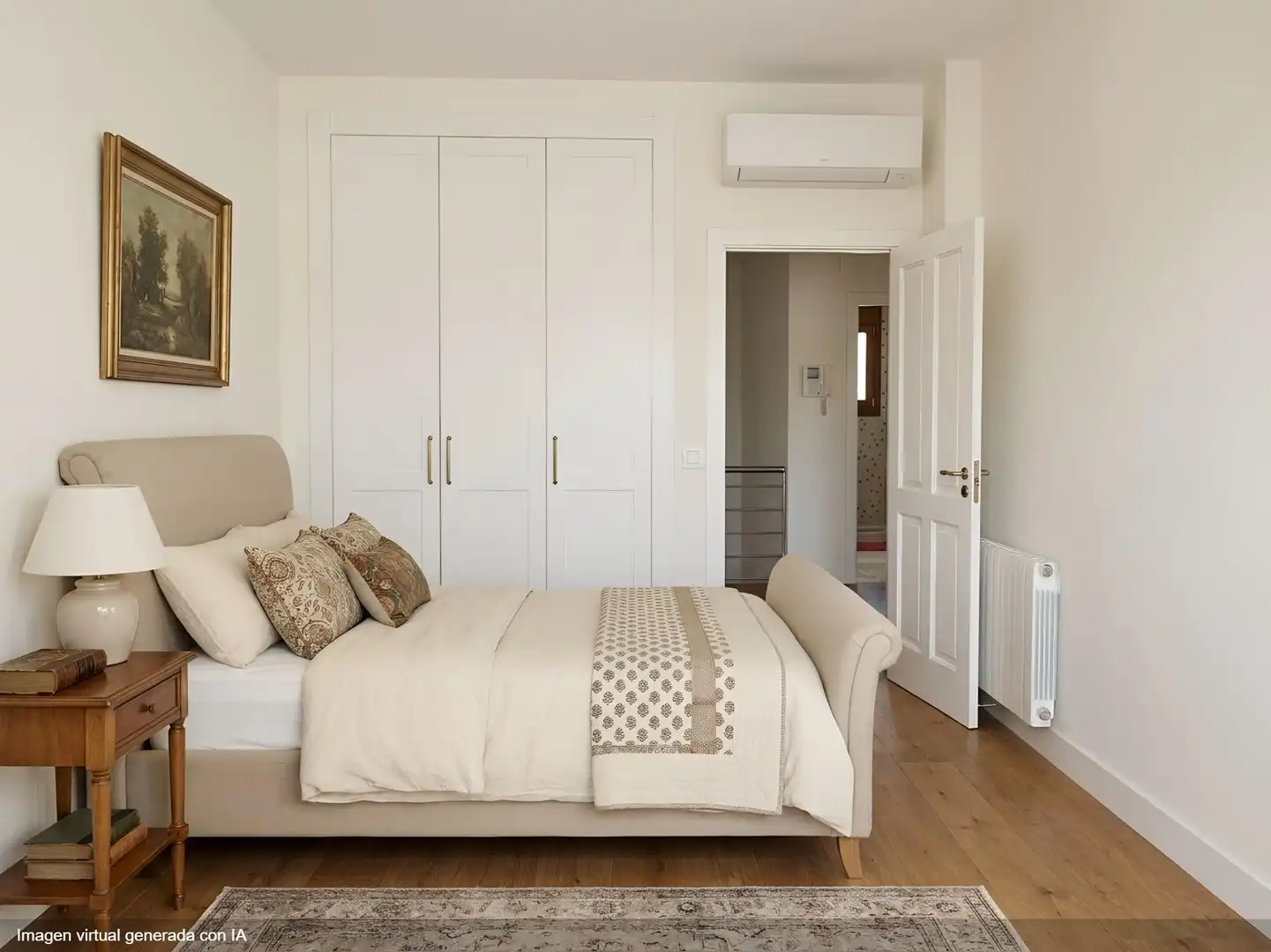 Habitación de Casa o chalet en venta en Mairena del Aljarafe con Aire acondicionado, Calefacción y Jardín privado