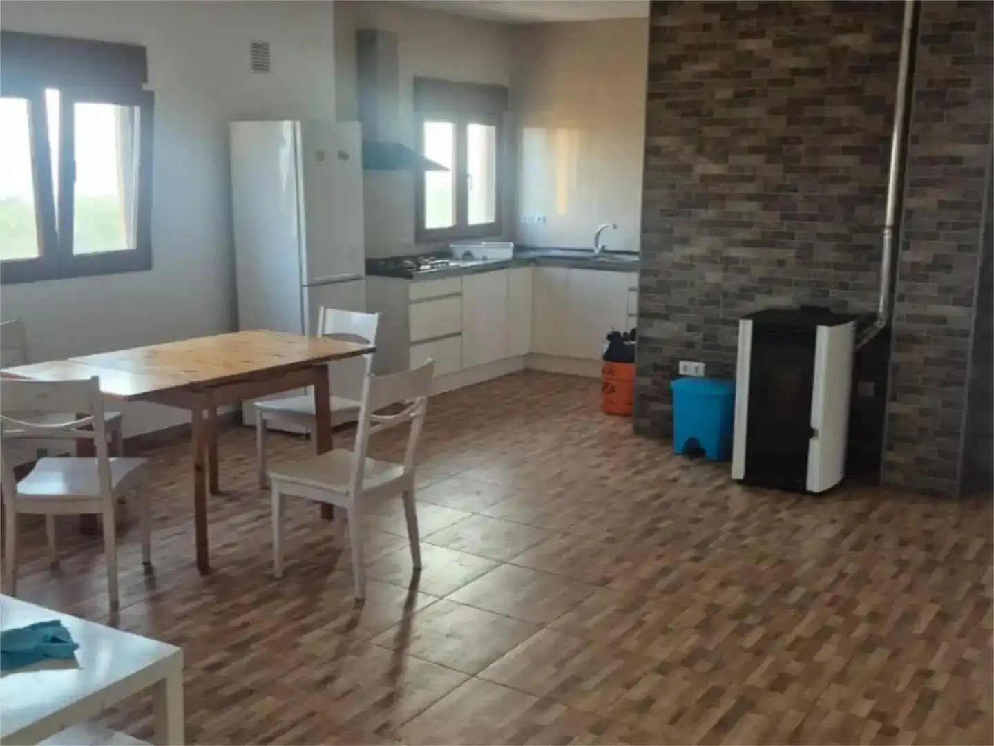Cuina de Pis de lloguer en Manacor amb Jardí privat, Moblat i Balcó