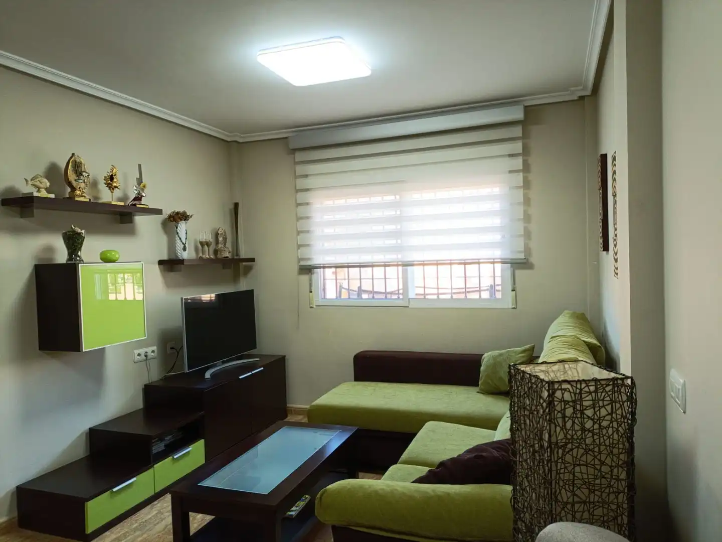 Sala de estar de Casa o chalet en venta en Mazarrón con Aire acondicionado, Calefacción y Jardín privado