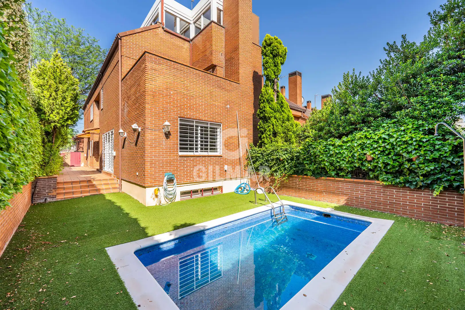 Garden of Detached homes for sale in Madrid  with Heating, Private garden and Swimming Pool