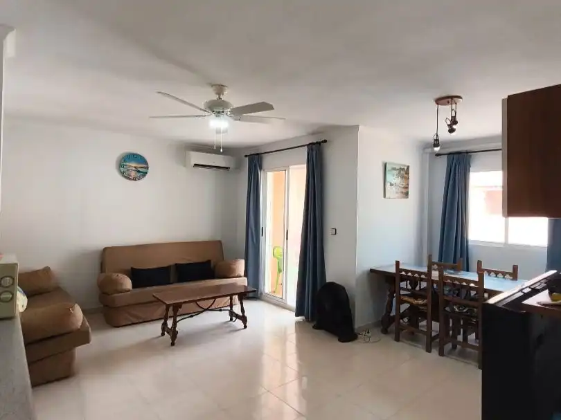 Living room of Flat for sale in Mazarrón  with Air Conditioner, Terrace and Balcony