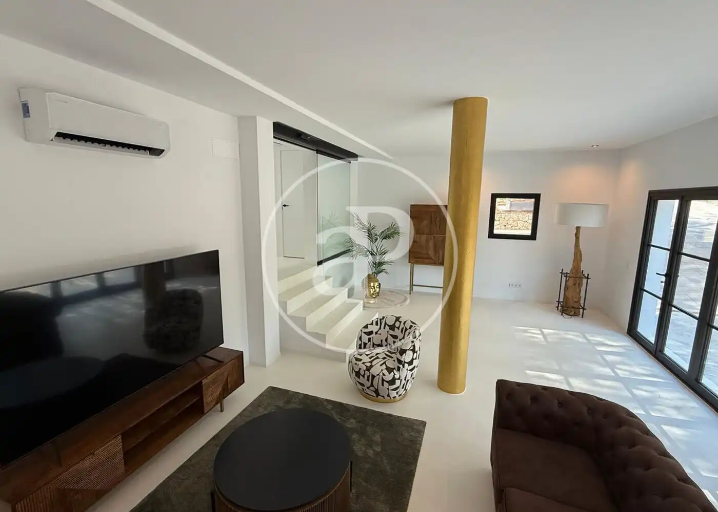 Sala de estar de Casa o chalet de alquiler en Calvià con Aire acondicionado, Calefacción y Jardín privado