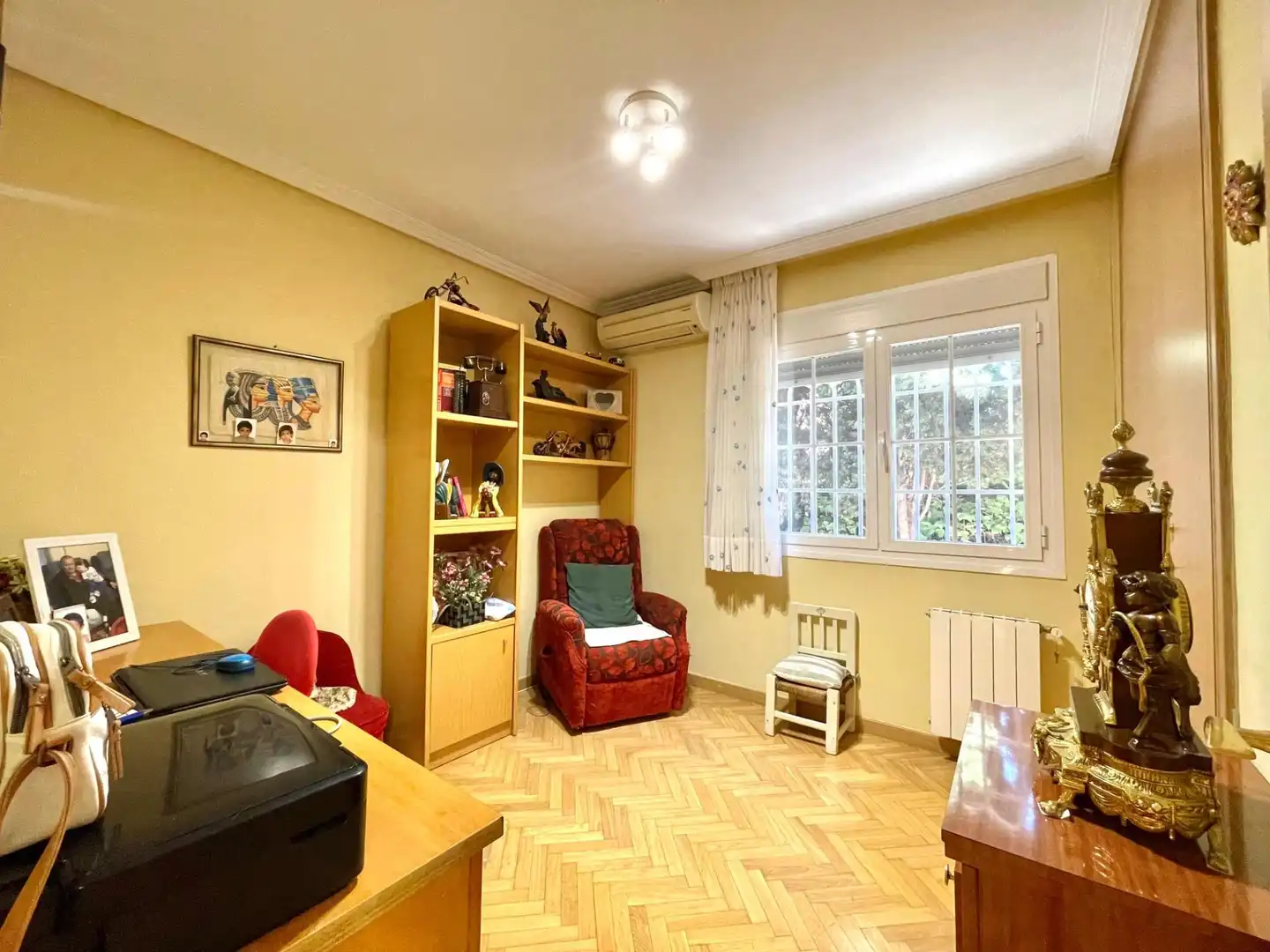 Sala de estar de Casa o chalet en venta en Rivas-Vaciamadrid con Aire acondicionado, Calefacción y Jardín privado